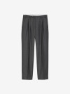 Pantalon Laine Lourde Gris
