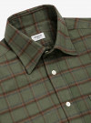 Chemise Flanelle Carreaux Vert