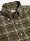 Chemise Flanelle Carreaux Vert
