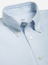 Chemise Oxford Rayé Bleu