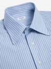 Chemise Popeline Rayé Bleu