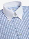 Chemise Popeline Rayé Bleu