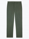 Chino Classique Vert Militaire Toile Eté