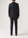 Costume Flanelle Rayure Craie