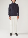 Pull Col Roulé Marine