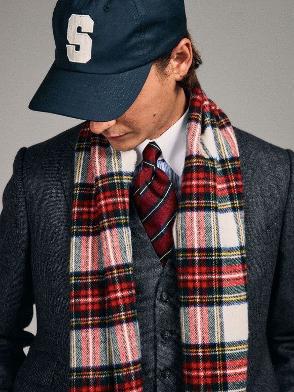 Costume 3 pièces Flanelle Grise