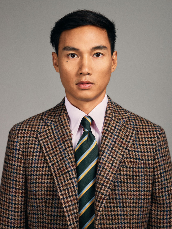 Veste Tweed Gun Club Beige