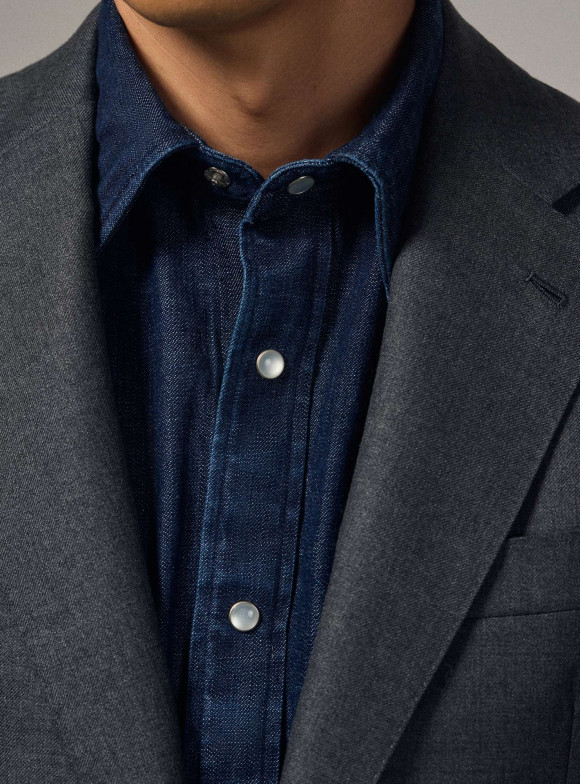 Costume Twill Gris