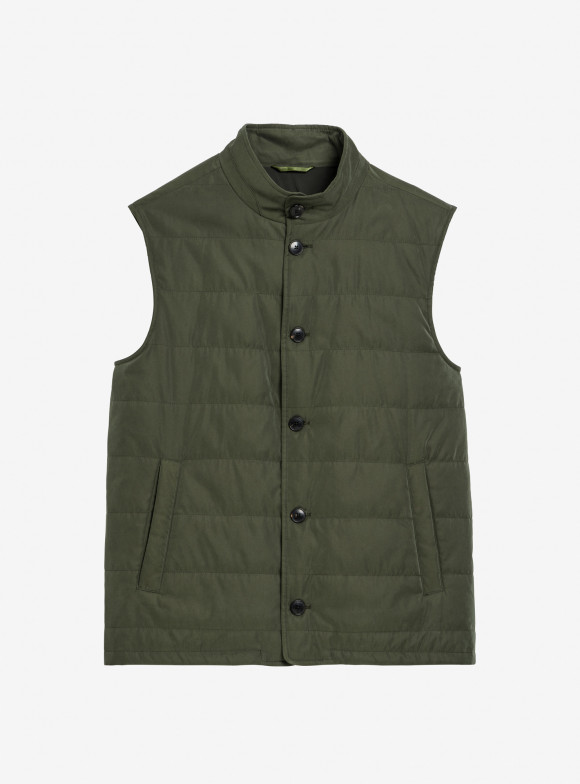 Gilet Sans Manche Vert