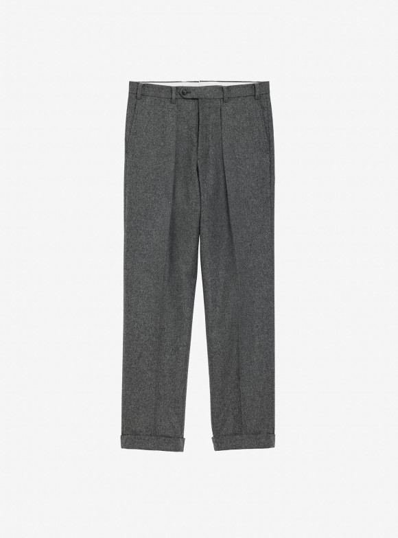 Pantalon Flanelle Gris Moyen