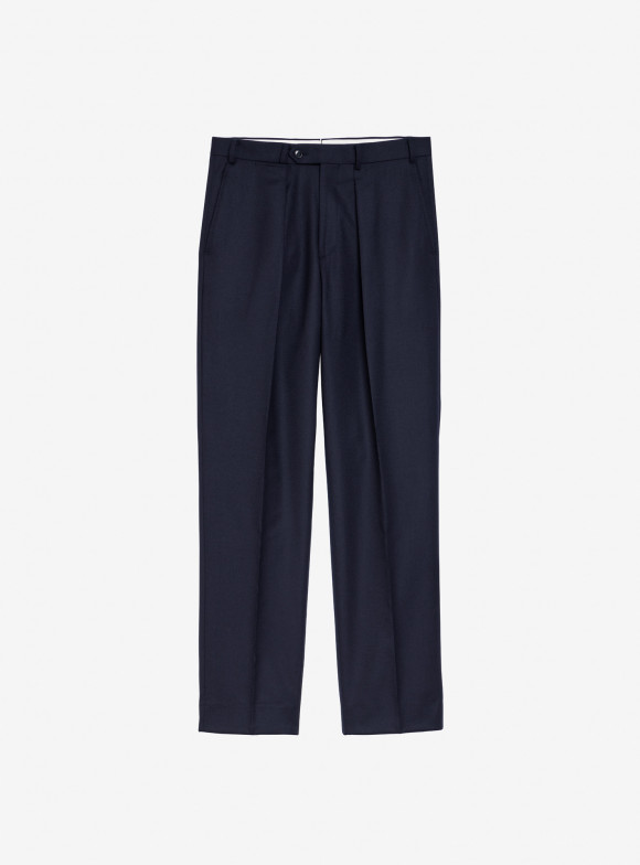 Pantalon Flanelle Marine