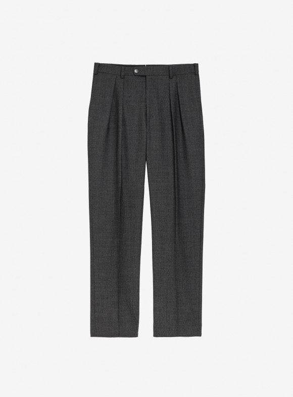 Pantalon en Laine Traveller Gris