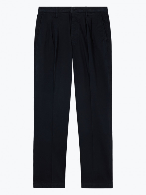 Chino à Pinces Marine