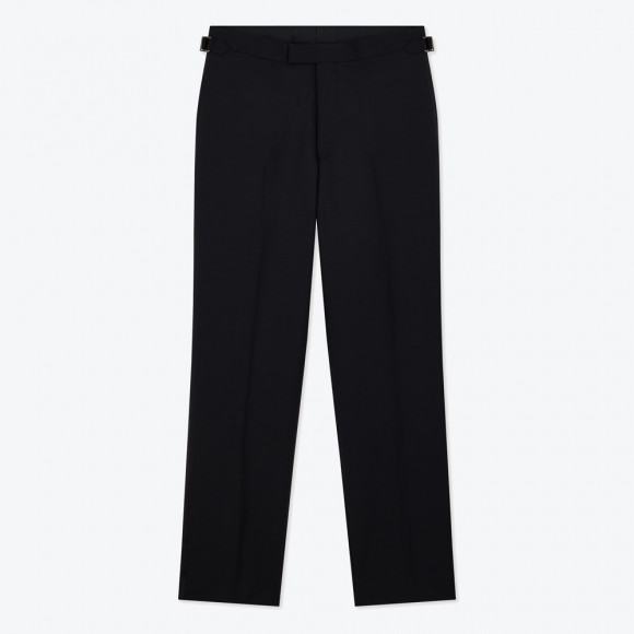 Pantalon Smoking Grain de poudre noir