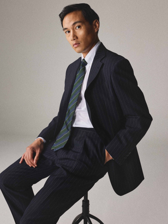 Costume Fresco Rayure Craie