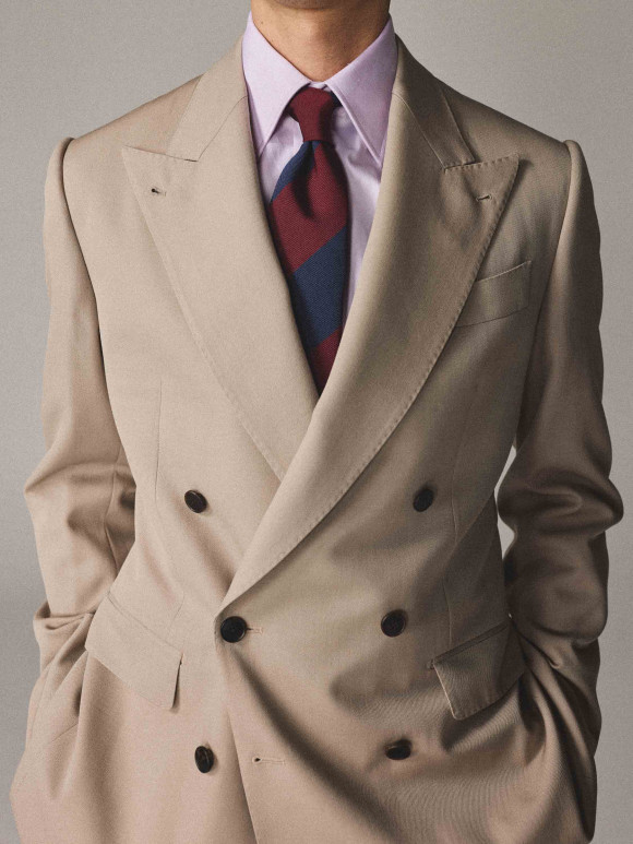 Costume Gabardine Beige