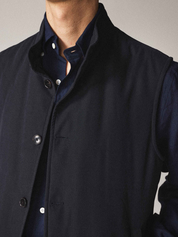 Gilet Sans Manches Marine