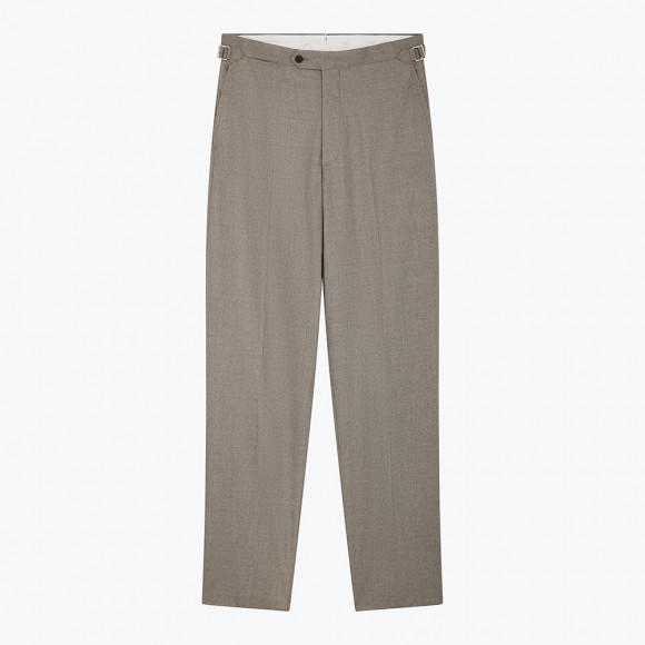 Pantalon Flanelle Taupe