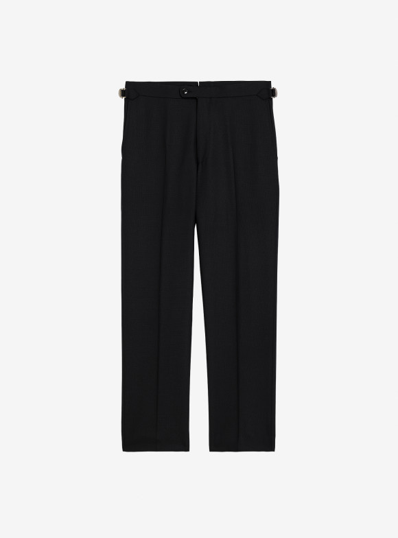 Pantalon Laine Noire