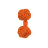 Boutons Manchette en Passementerie Orange