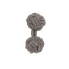 Boutons Manchette en Passementerie Dark Grey