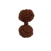 Boutons Manchette en Passementerie Brown