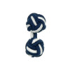 Boutons Manchette en Passementerie NavyWhite