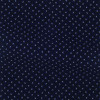 Popeline Motif Bleu