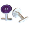 Boutons Manchette Violet