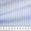 Tissu fil à fil rayé bleu