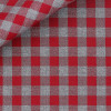Flanelle Carreaux Rose