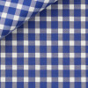 Oxford Carreaux Bleu