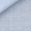 Chambray Carreaux Bleu
