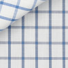 Chambray Carreaux Bleu