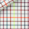Twill Carreaux Marron