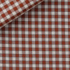 Twill Carreaux Marron