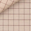 Twill Carreaux Marron