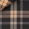 Twill Carreaux Marron