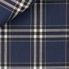 Twill Carreaux Bleu