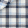 Twill Carreaux Bleu
