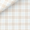 Twill Carreaux Marron
