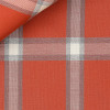 Twill Carreaux Orange