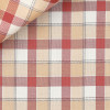 Twill Carreaux Marron