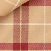 Panama Carreaux Beige Rouge
