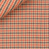 Pied de Poule Carreaux Orange