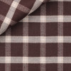 Twill Carreaux Marron