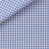 Chambray Carreaux Bleu