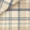 Twill Carreaux Beige Gris