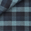 Twill Carreaux Bleu