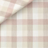 Twill Carreaux Rose Beige